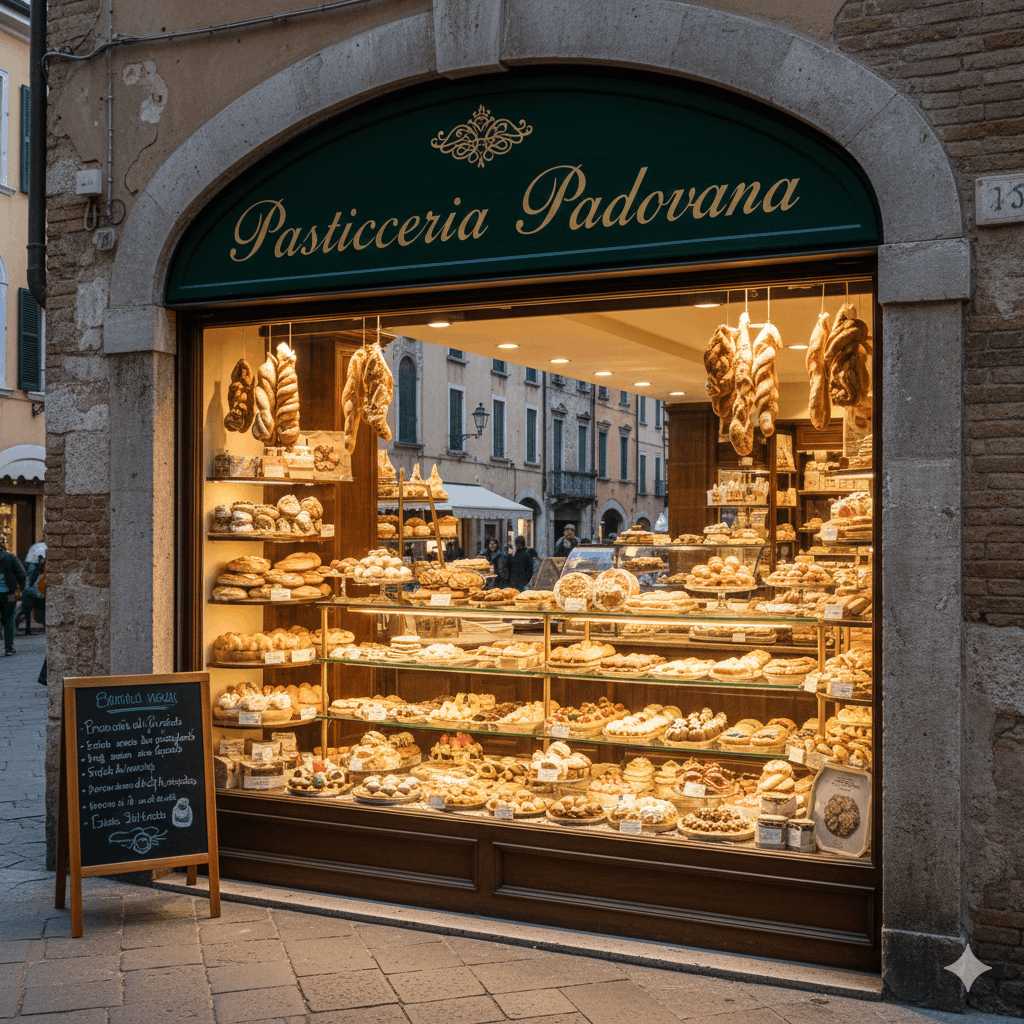 Vetrina della pasticceria