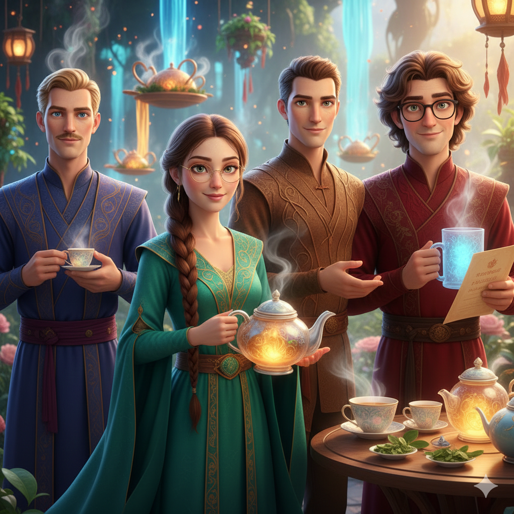 Immagine dei quattro fondatori dell'azienda Universitea