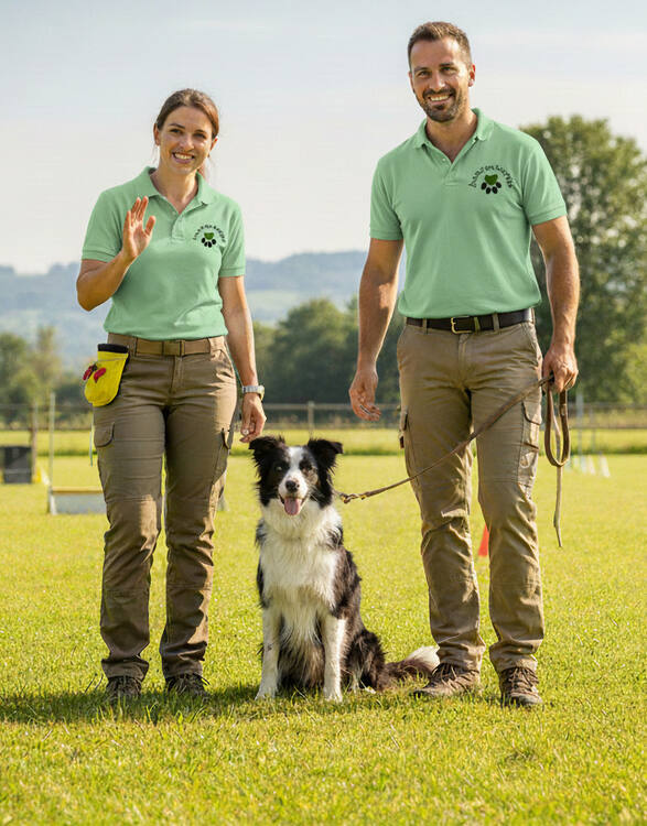matilde e giacomo, addestratori del rifugio